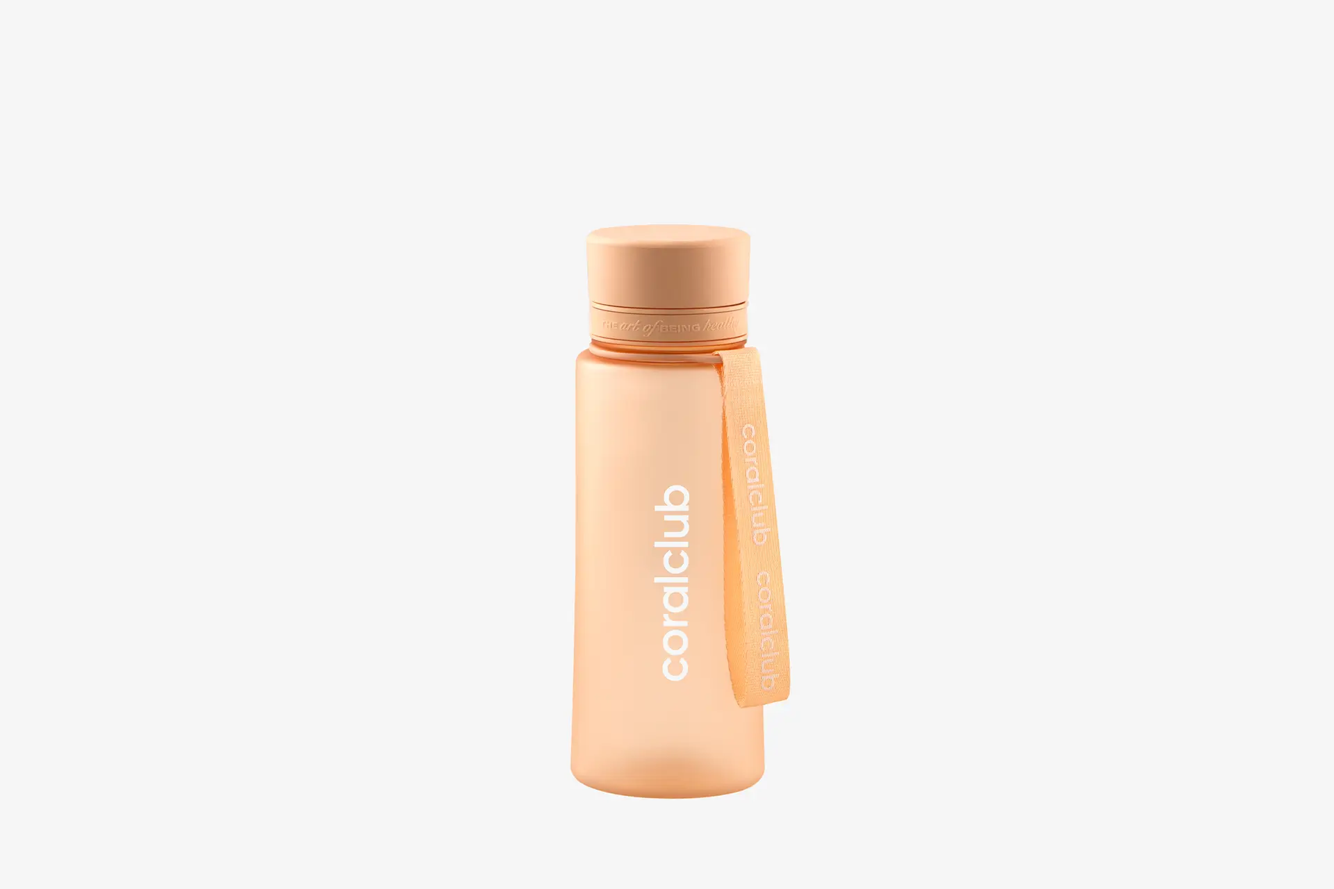 Пластикова пляшка coralclub, бежева