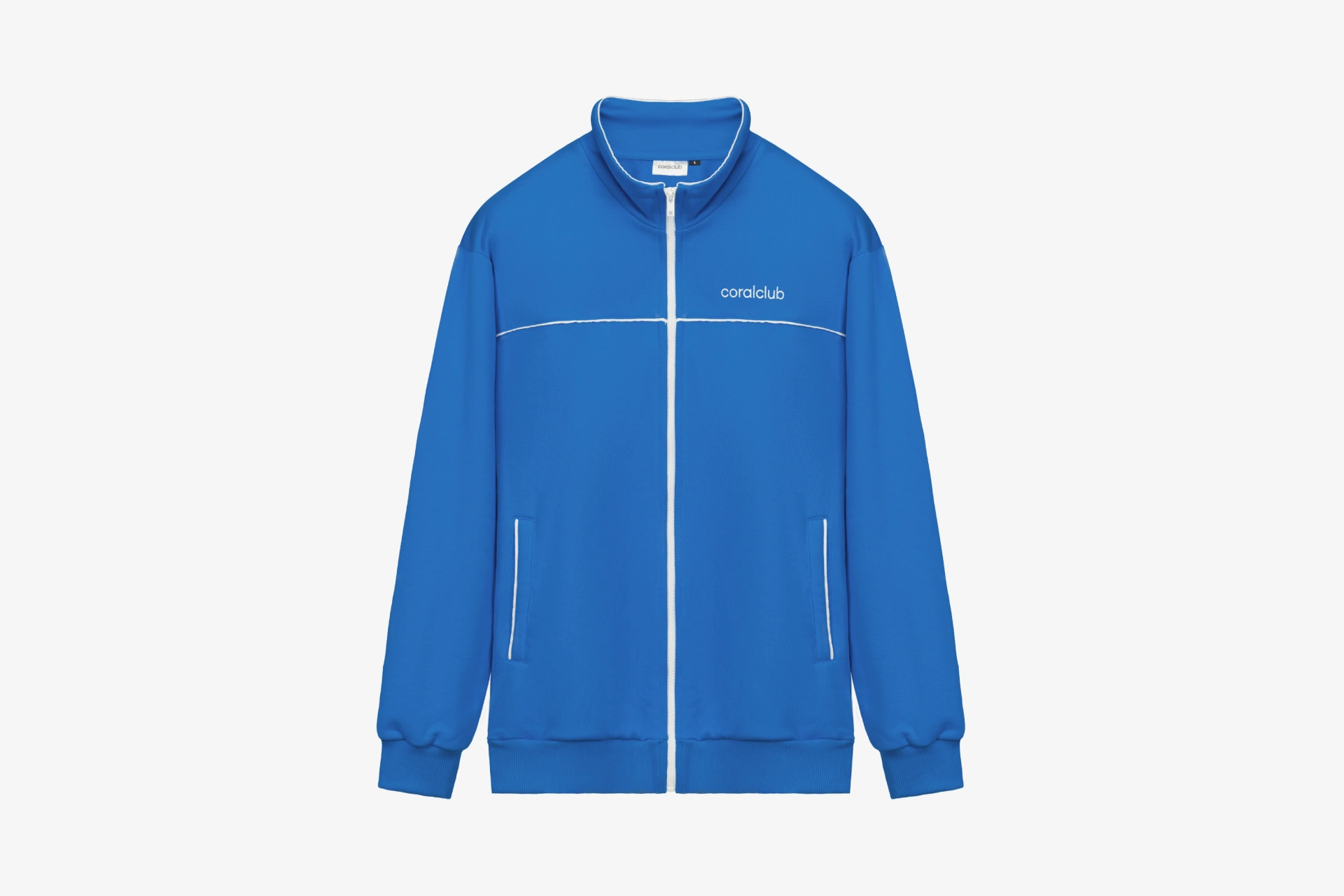 Hoodie zip long dark blue