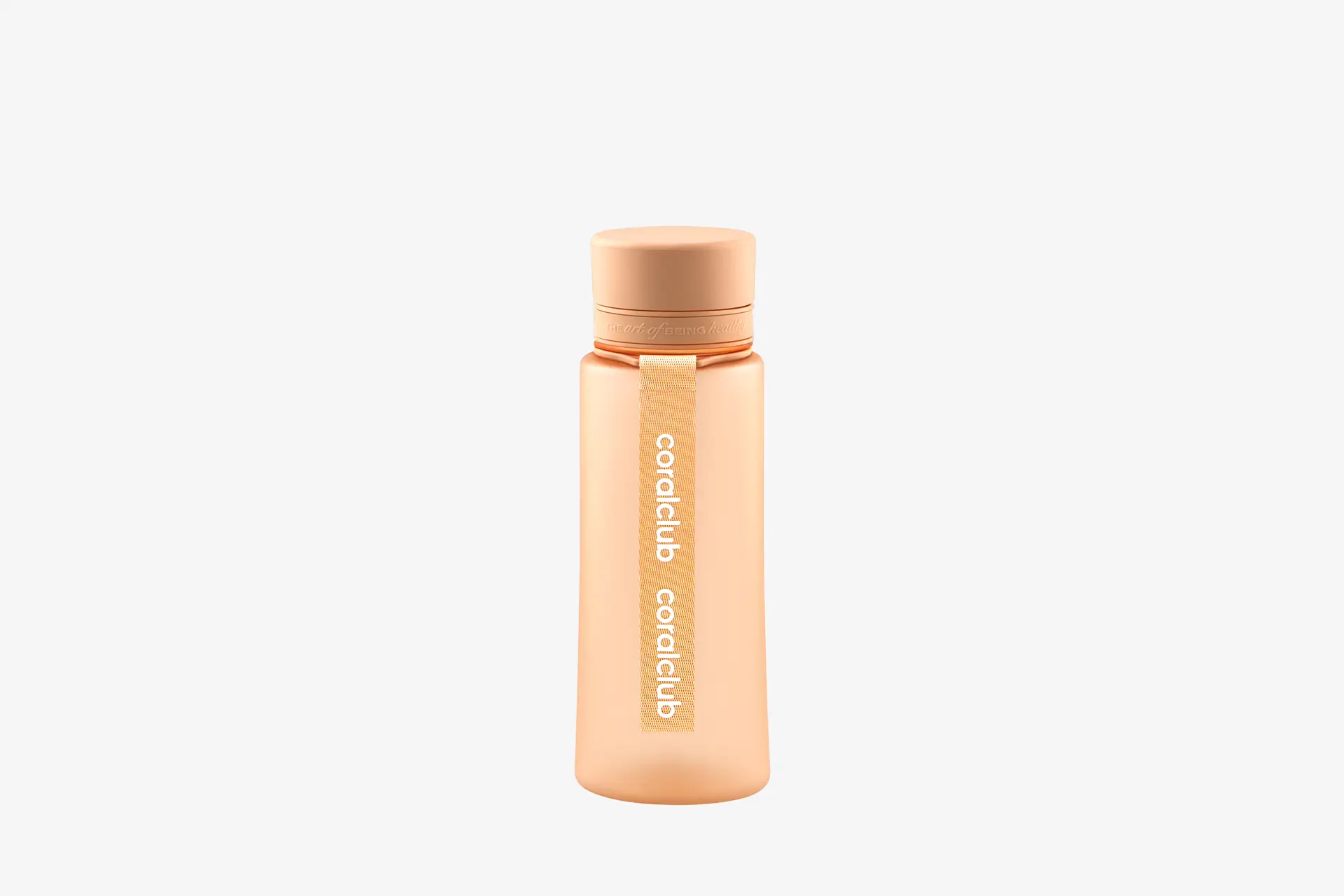 Пластикова пляшка coralclub, бежева