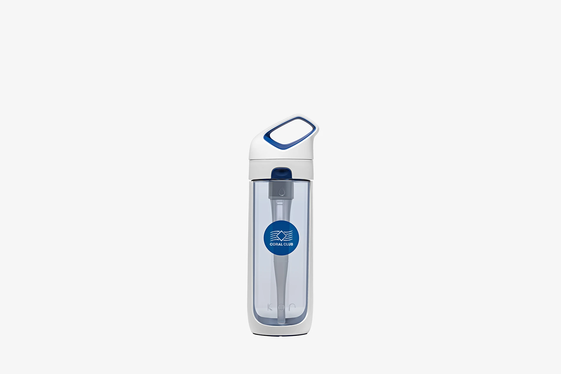 Пляшка для води Coral Bottle Sport 700, біло-блакитна