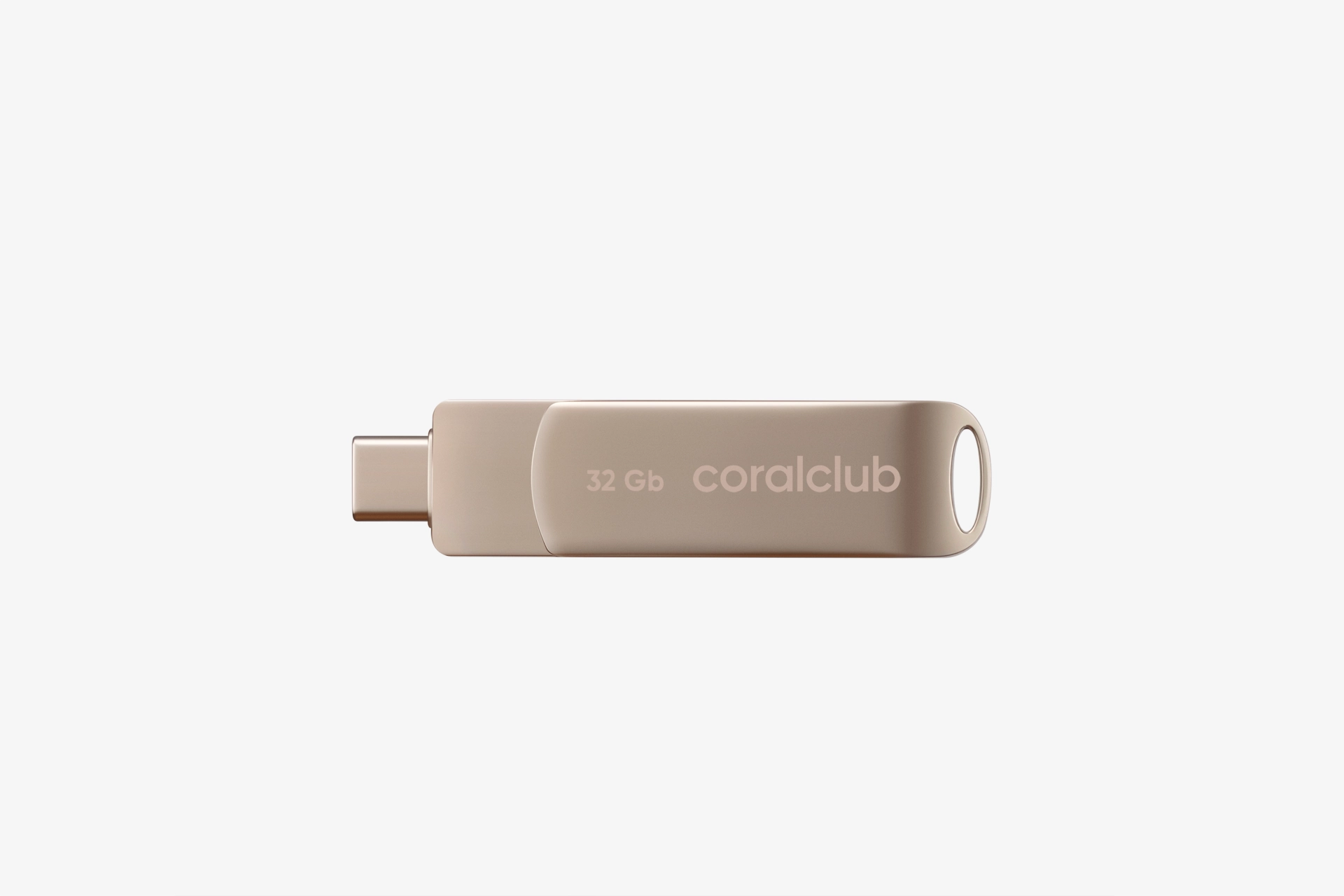 Флеш-накопичувач CORALCLUB USB+Type-c