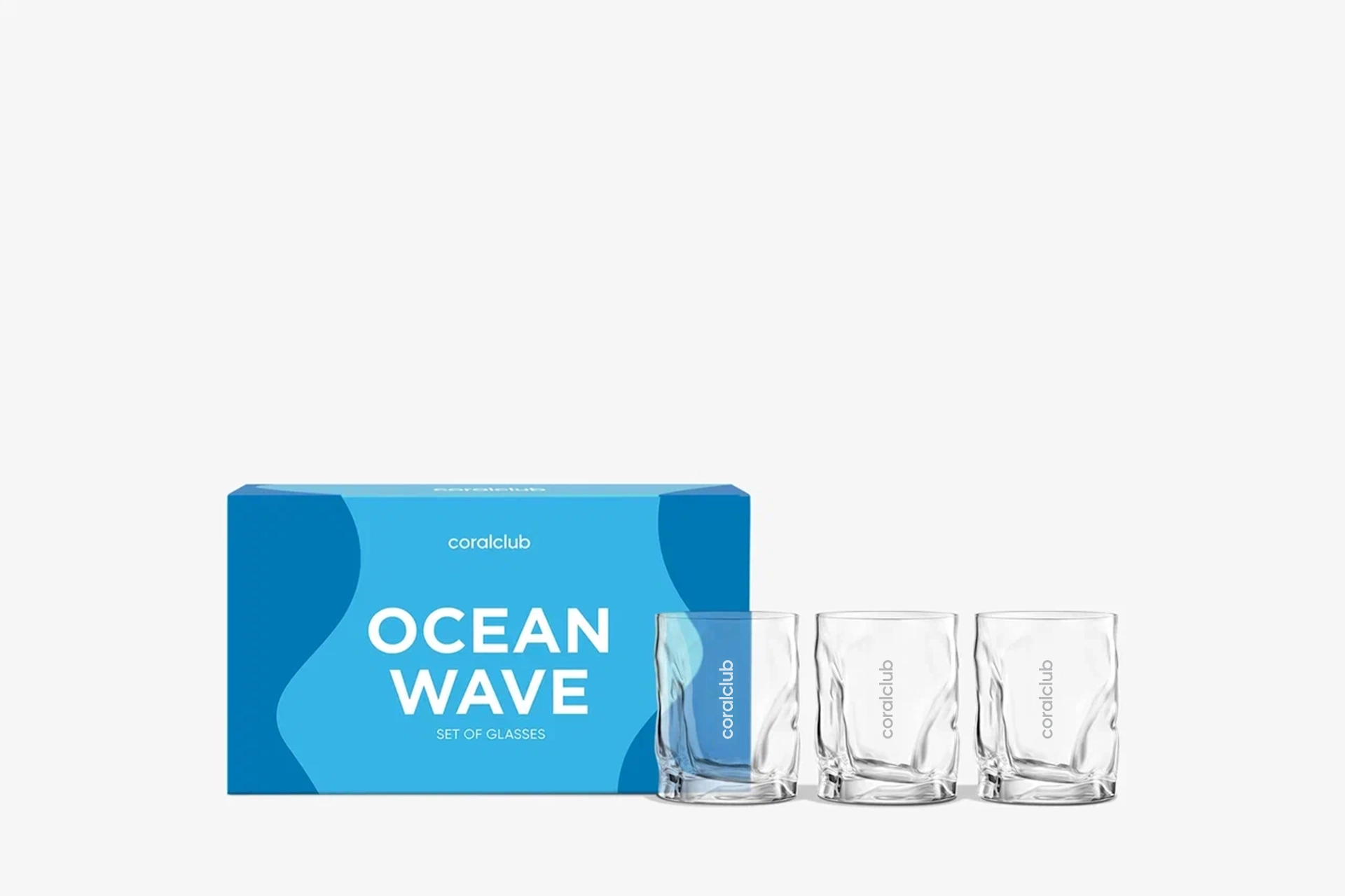 OCEAN WAVE glass set